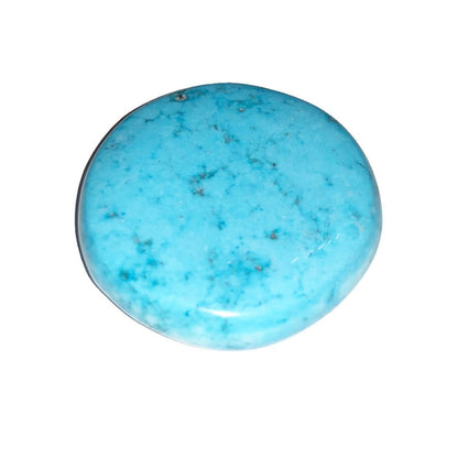 Pietre piatte singole di howlite blu