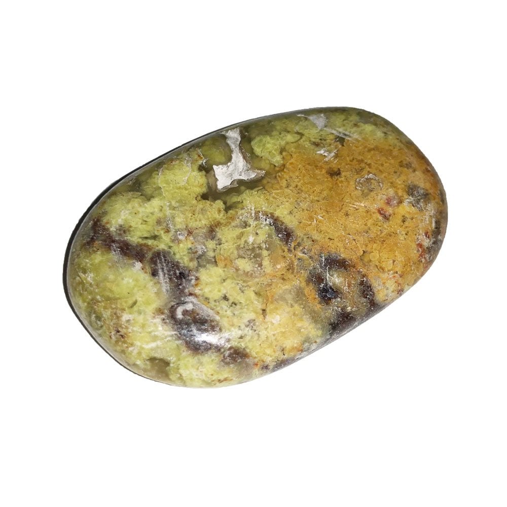 Pietre piatte singole di opale verde