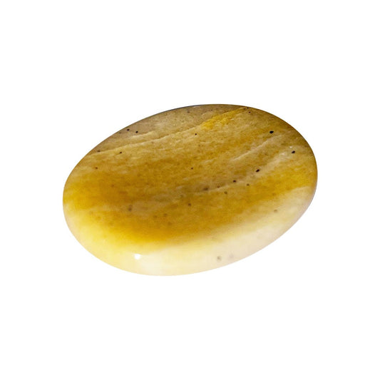 Pietra pollice di diaspro giallo