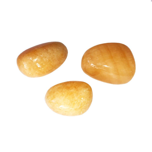 Pietre burattate 500 g di calcite arancione