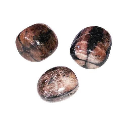 Pietra burattata di chiastolite