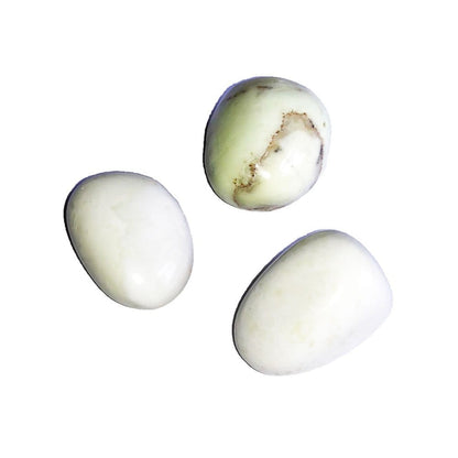 Pietra burattata di crisopale limone