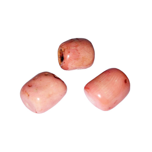 Pietre burattate 500 g di corallo rosa