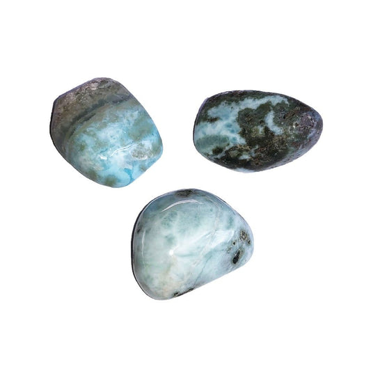 Pietre burattate 1 kg di larimar