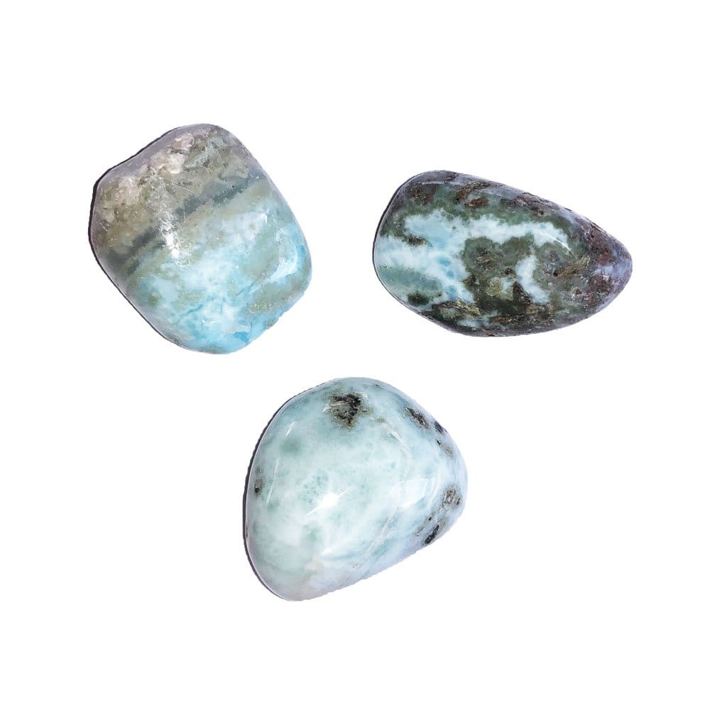Pietra burattata di larimar