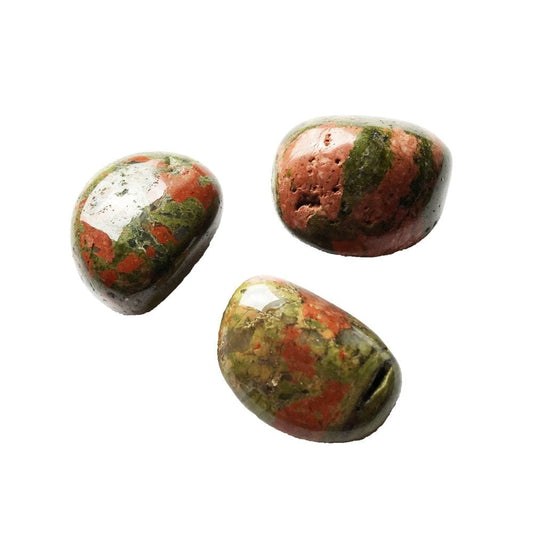 Pietre burattate 500 g di unakite