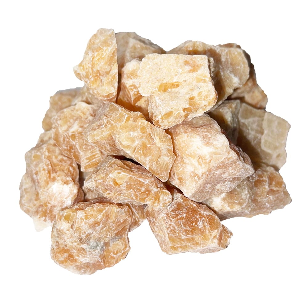Pietre grezze 1 kg di calcite di fuoco
