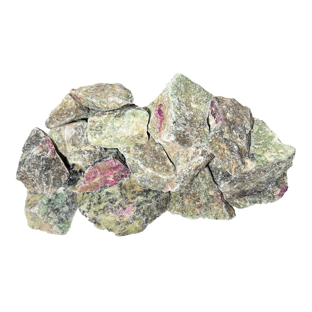 Pietre grezze 1 kg di rubino su zoisite