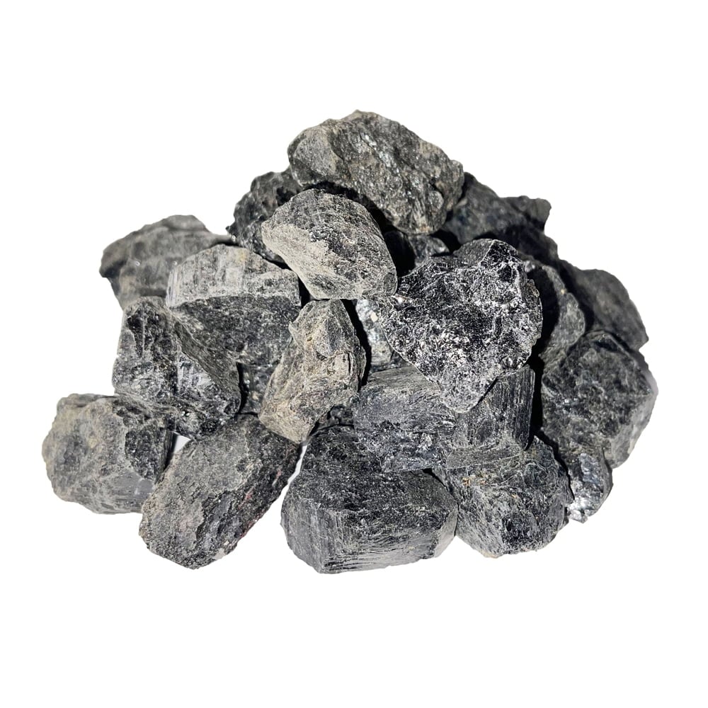 Pietre grezze 1 kg di tormalina nera