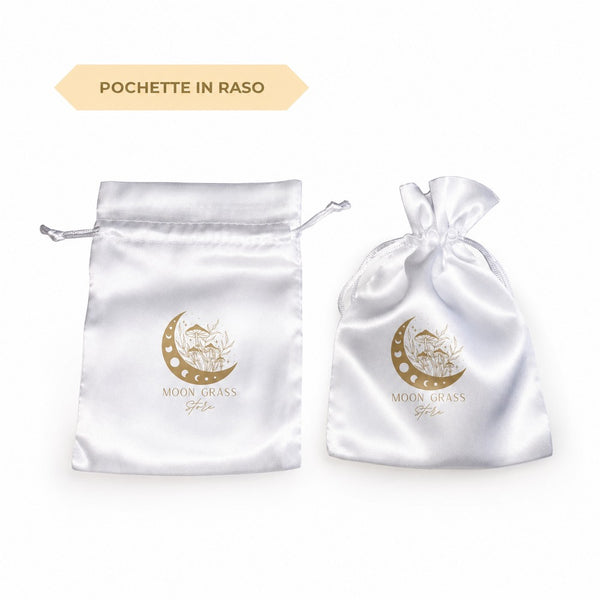 Pochette regalo in raso, 110×155 mm