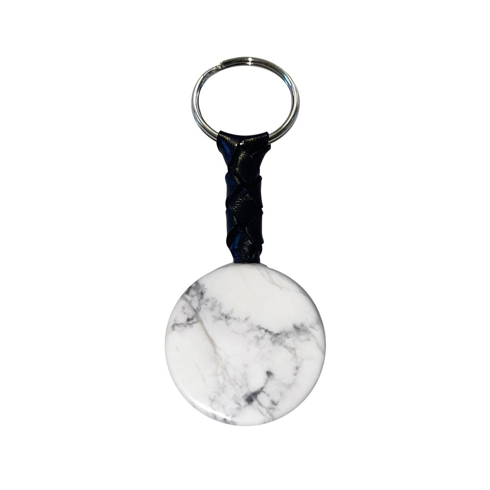 Portachiavi in howlite – Disque