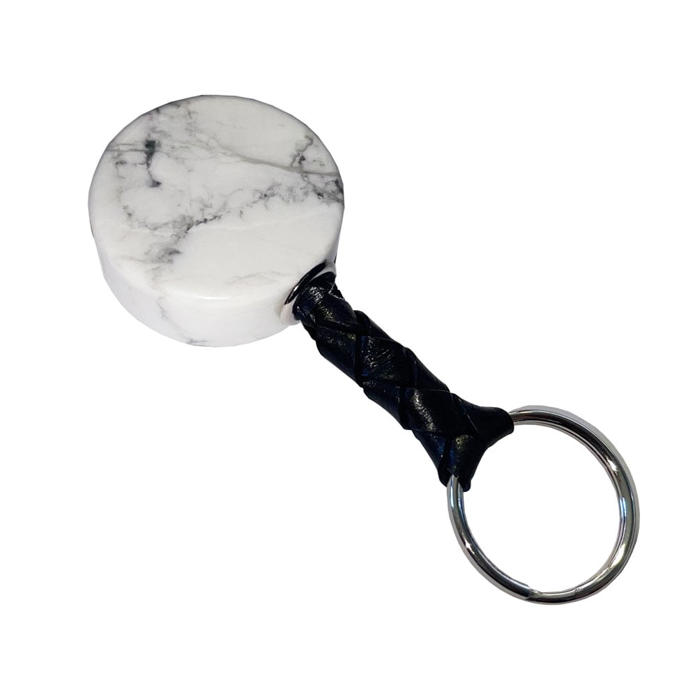 Portachiavi in howlite – Disque