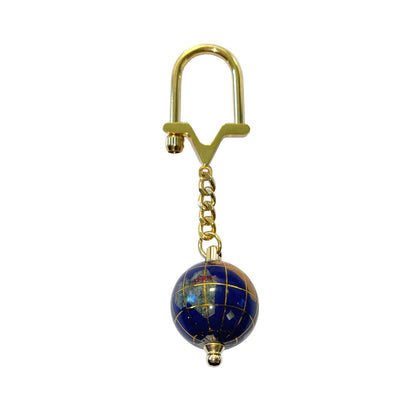 Portachiavi in lapislazzuli – Globe
