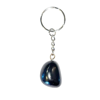 Portachiavi in shungite – Pietra burattata