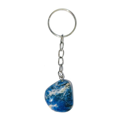 Portachiavi in sodalite – Pietra burattata