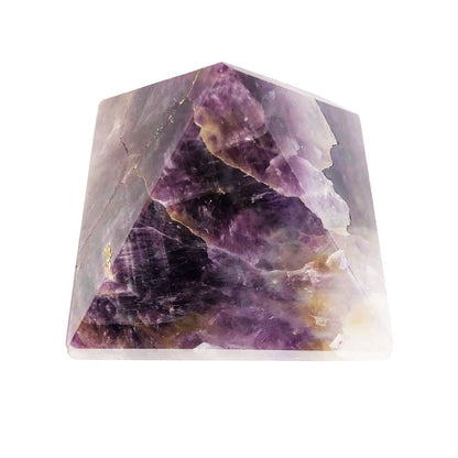Piramide in ametista chevron – da 60 a 70 mm