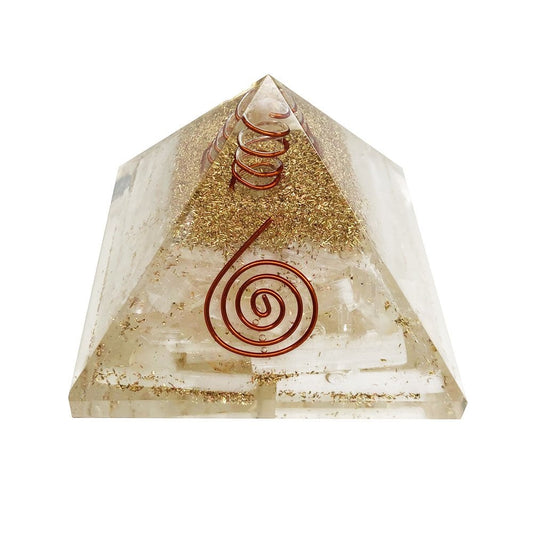 Piramide in selenite – da 60 a 70 mm