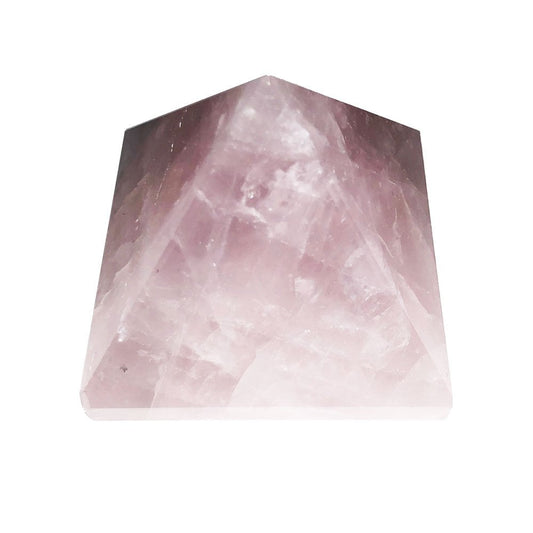Piramide in quarzo rosa – da 60 a 70 mm