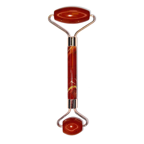 Rullo da massaggio in diaspro rosso – Roller