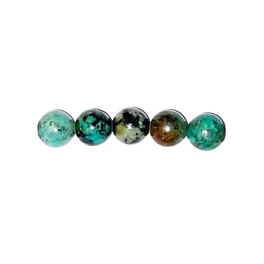 Perla di turchese d'Africa – 12 mm