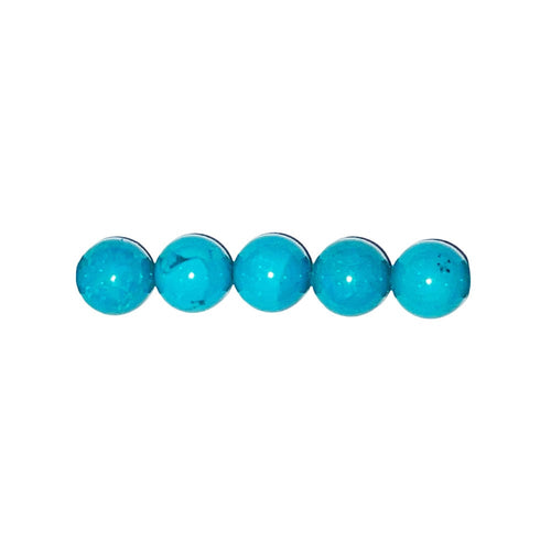 Perla di turchese stabilizzata – 14 mm