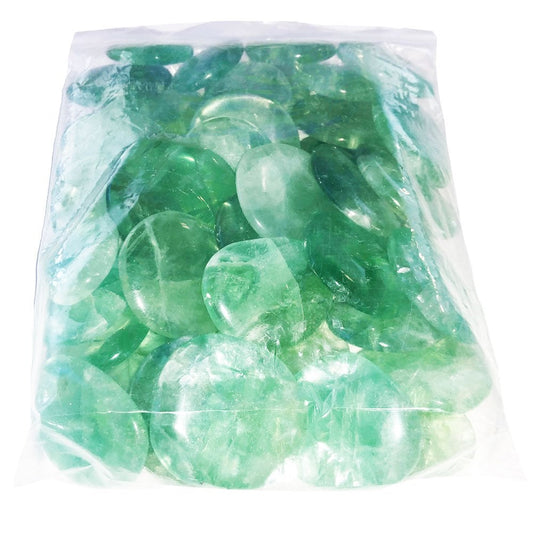 Ciottoli 1 kg di fluorite verde