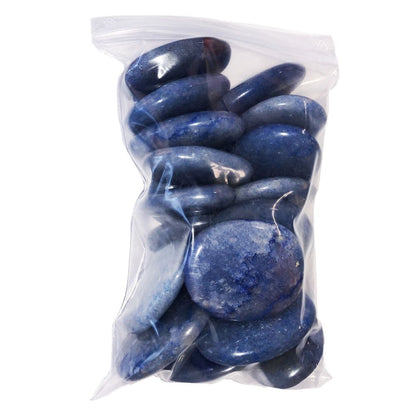 Ciottoli 500 g di quarzo blu