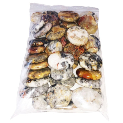 Pietre piatte 1 kg di agata crazy lace
