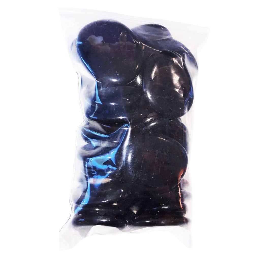 Pietre piatte 500 g di agata nera