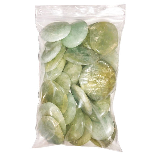 Pietre piatte 500 g di acquamarina