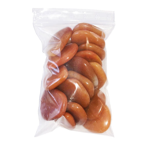 Pietre piatte 500 g di avventurina rossa