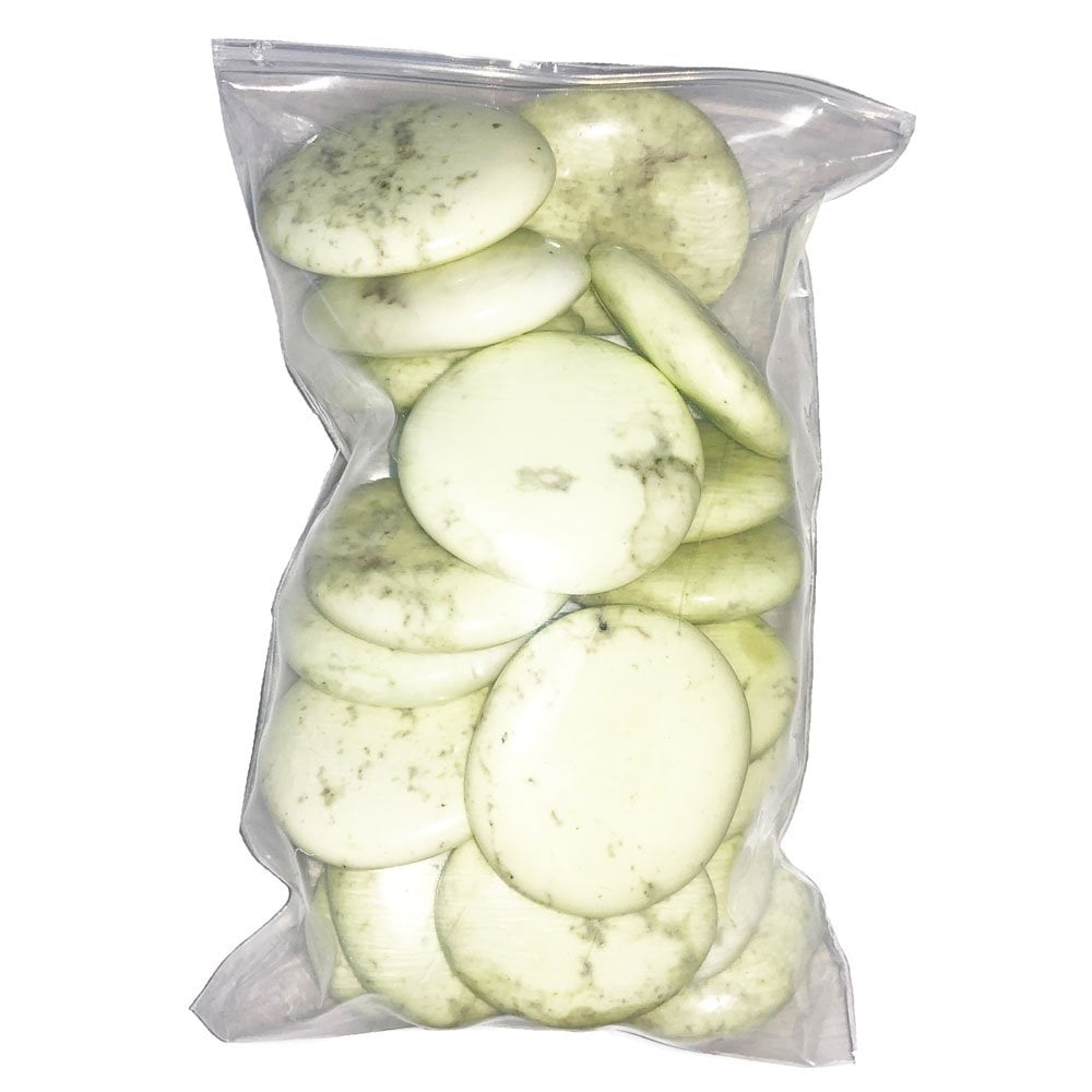 Pietre piatte 500 g di crisopale limone