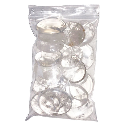 Pietre piatte 500 g di cristallo di rocca
