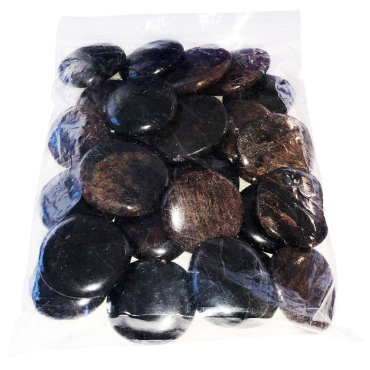 Pietre piatte 1 kg di granato rosso