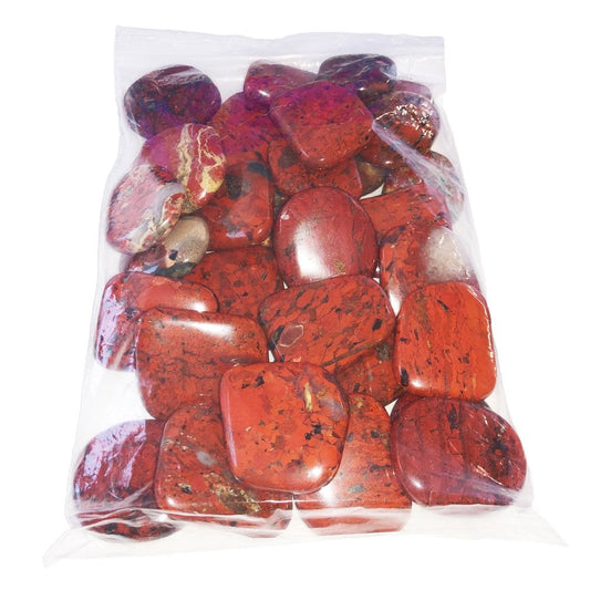 Pietre piatte 1 kg di diaspro brecciato