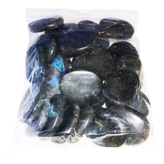 Pietre piatte 1 kg di labradorite