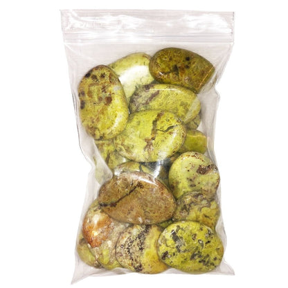 Pietre piatte 500 g di opale verde
