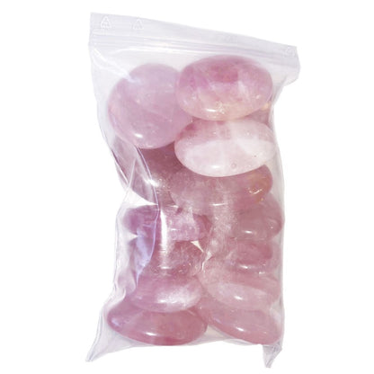 Pietre piatte 500 g di quarzo rosa