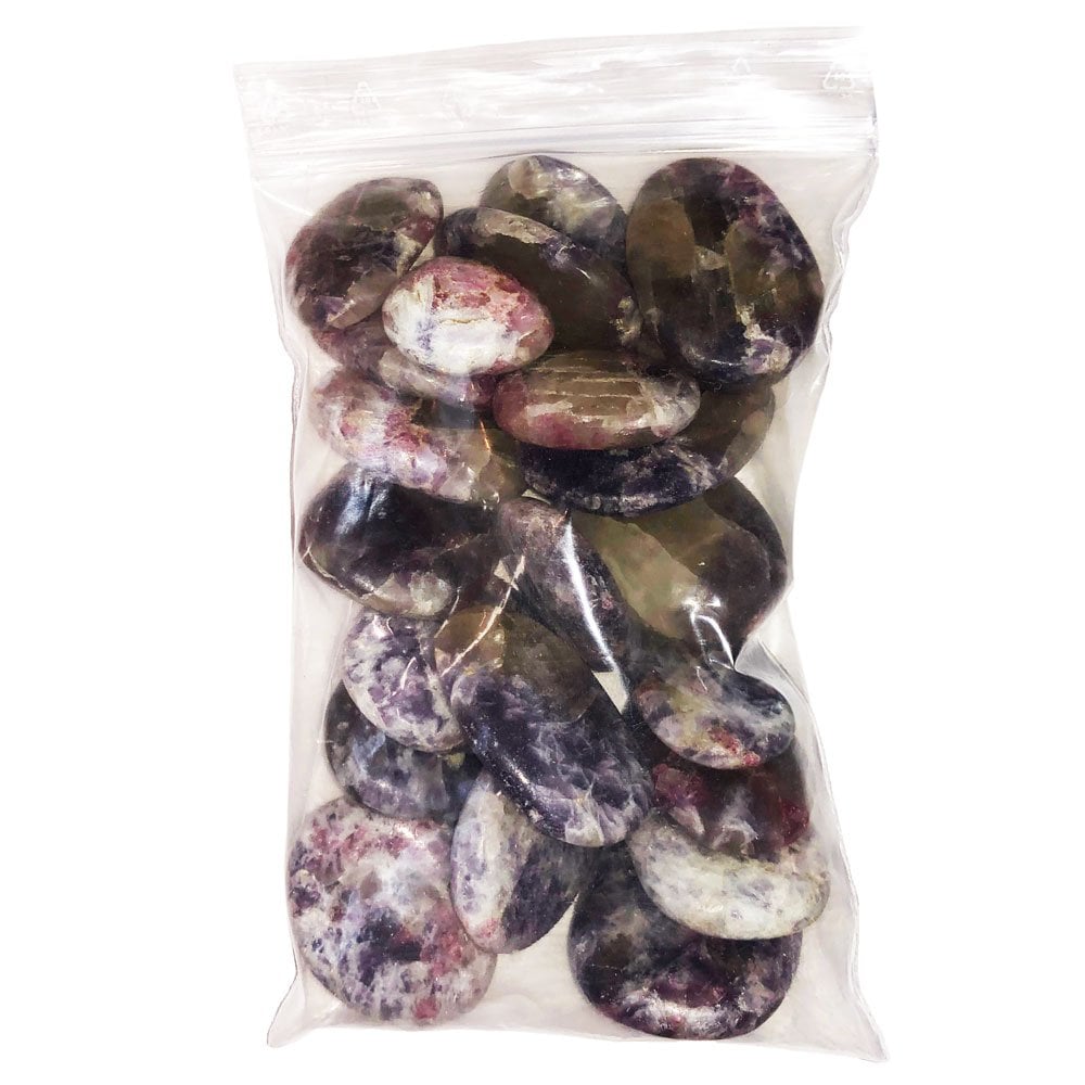 Pietre piatte 500 g di tormalina rosa