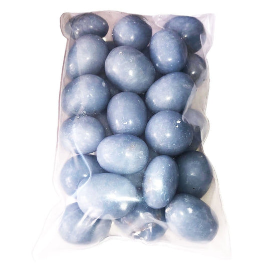 Pietre burattate 500 g di angelite
