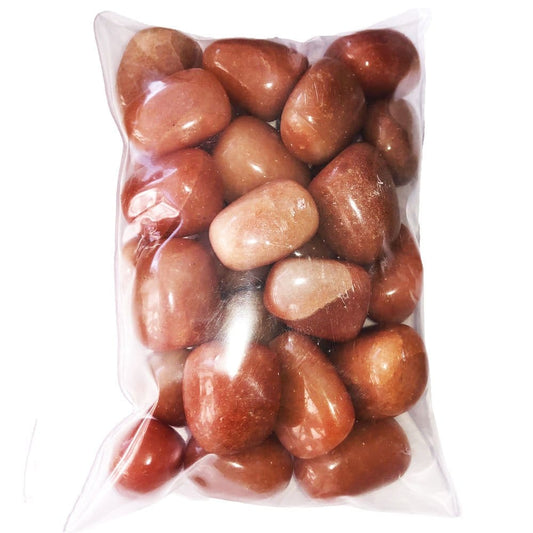 Pietre burattate 500 g di avventurina rossa
