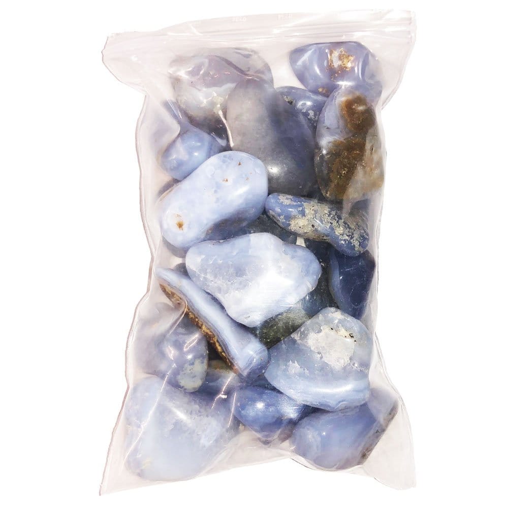 Pietre burattate 500 g di calcedonio