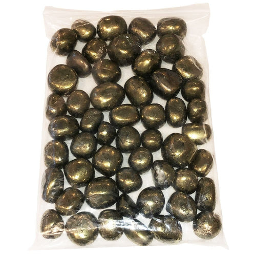 Pietre burattate 1 kg di calcopirite