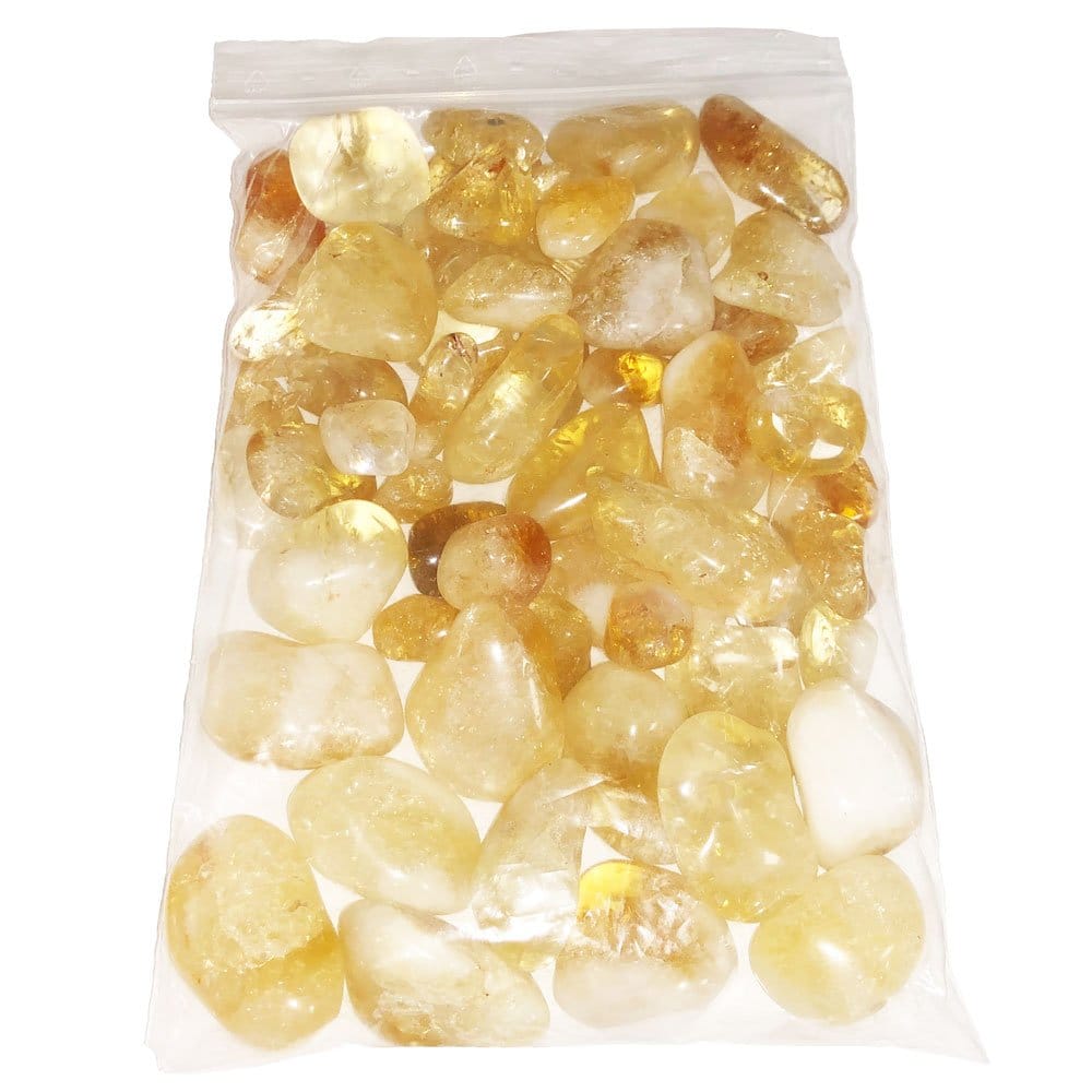 Pietre burattate 1 kg di citrino