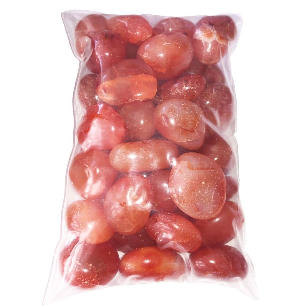 Pietre burattate 500 g di corniola