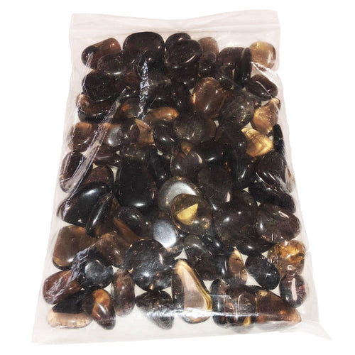Pietre burattate 1 kg di quarzo affumicato