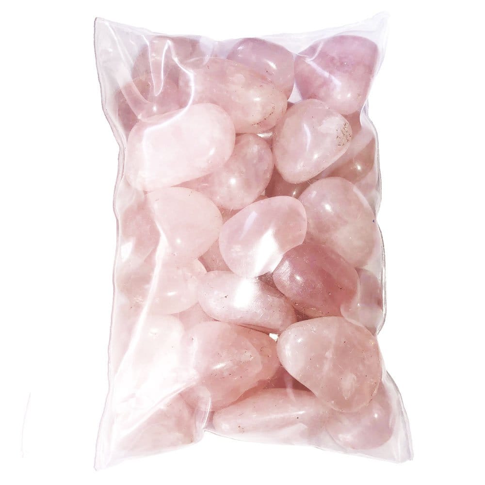 Pietre burattate 500 g di quarzo rosa