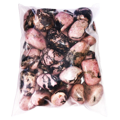 Pietre burattate 500 g di rodonite
