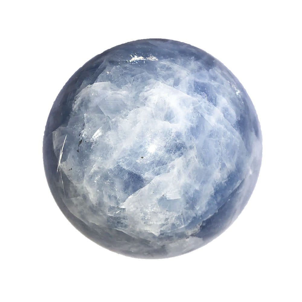Sfera di calcite blu – da 50 a 55 mm