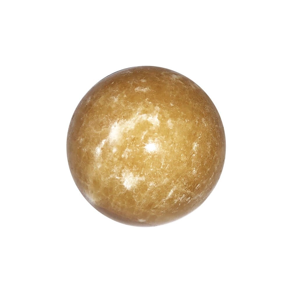 Sfera di calcite arancione – 40 mm